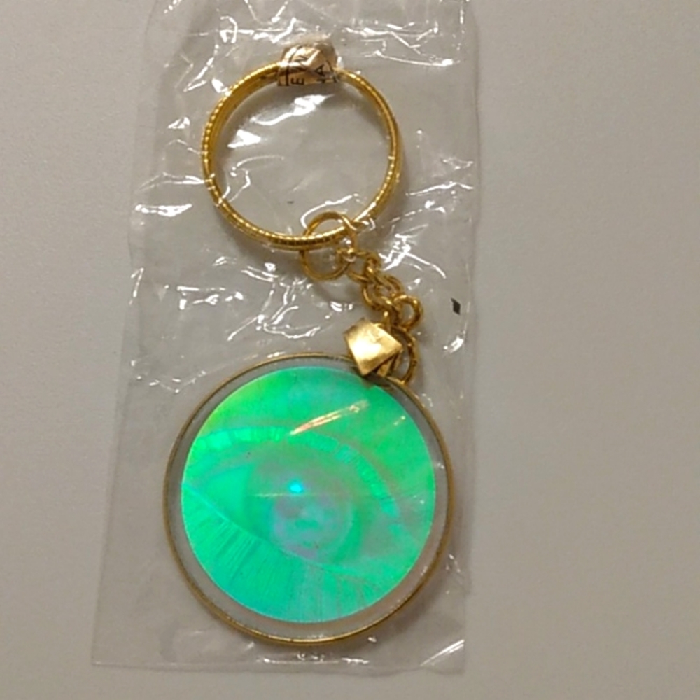 Vintage hyroglyphic eye Keychain 90's